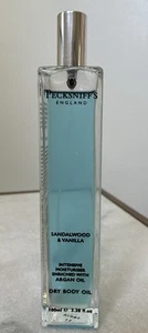 Pecksniff's Sandalwood & Vanilla Dry Body Oil Moisturizer W/Argan Oil 3.38 fl oz - Picture 1 of 3