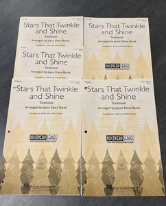 Stars That Twinkle and Shine Sheet Music 2 Part level 1 Hal Leonard - Set of 5 - Picture 1 of 3