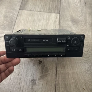 Org Blaupunkt Alpha V Autoradio 6X0035153A + Code + Geprüft Voll Funktionsfähig - Bild 1 von 3