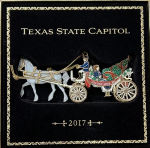 2017 Texas State Capitol Weihnachtsschmuck mit Booklet & Box - Bild 1 von 8