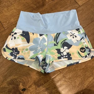Roxy Women's Endless Summer Printed 2" Swim Boardshorts Size Xs Vintage Indigo - Picture 1 of 8