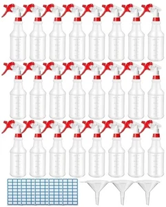 Eccliy Confezione da 20 Bottiglie Spray Vuote 16oz, Flaconi di Pulizia a Prova di Perdite con...R1W3 - Foto 1 di 9