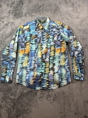 Inserch Icon Shirt Mens Large Abstract Multicolor Button Front Dress Casual - Image 1 of 4