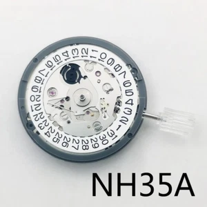 Authentic NH35 NH35A Automatic Watch Movement - 24 Jewel- Crown at 3 oclock - Picture 1 of 3