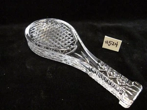 WATERFORD CRYSTAL TENNISSCHLÄGER, 7,25"L, TOP ZUSTAND. - Bild 1 von 1