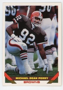 1993 Topps Football Card #623 Michael Dean Perry - Picture 1 of 2