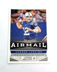 2013 Panini Score Andrew Luck Air Mail Indianapolis Colts #234 - Picture 1 of 2
