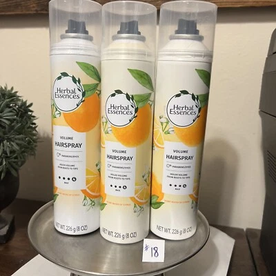 Herbal Essences Hairspray VOLUME 8oz Spray ( 3 pack ) orange - Image 1 of 2