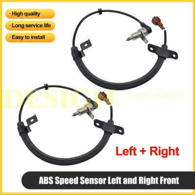 Sensor de velocidad ABS delantero izquierdo y derecho 2 piezas para INFINITI QX4 Nissan Pathfinder Foto 1 de 4