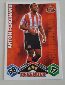 Anton Ferdinand Sunderland FC Match Attax 2009/10 Card - Picture 1 of 1