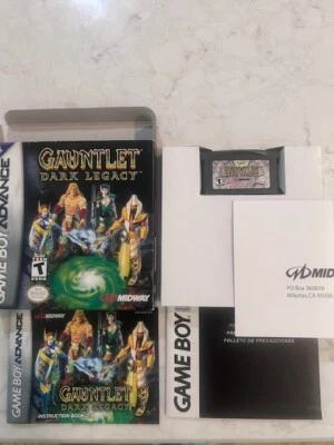 Gauntlet: Dark Legacy 任天堂 Game Boy Advance GBA 完整 CIB Gameboy — 第 1/4 张图片