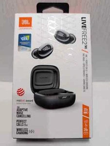 JBL Live Pro 2 True Wireless Noise Cancelling Earbuds - Black - Picture 1 of 2