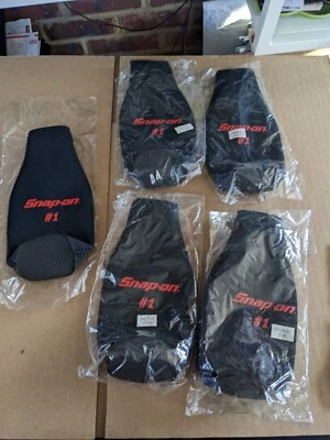 Snap On #1 Ferramentas Garrafa Colecionável Zíper Koozie Novo - Imagem 1 de 4