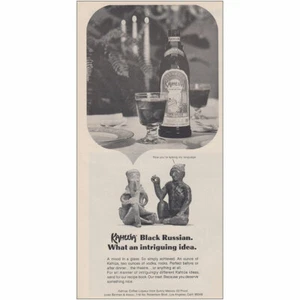 1973 Kahlua Black Russian: What An Intriguing Idea Vintage Print Ad - Bild 1 von 1