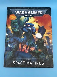 Warhammer 40k ~ Codex: Space Marines (Games Workshop, 2020) Board Game Rulebook - Picture 1 of 10