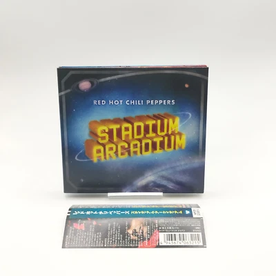 Red Hot Chili Peppers STADIUM ARCADIUM CD Paper Sleeve From Japan Obi Tested Foto 1 de 4