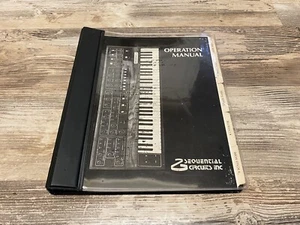 Sequential Circuits Prophet 5 Owners Manual Original Not A Reprint, Perfect Con - Picture 1 of 7