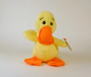 Ty Beanie Baby Quackers the Duck Geburtsdatum 19. April 1994 - Bild 1 von 2