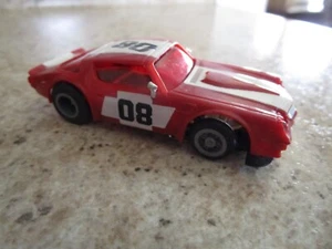 1980 Ideal TCR Chevy Camaro Z-28 Red & White #88 ho Slot Car mk3 - Picture 1 of 5