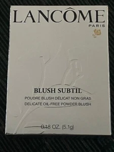 Lancome Blush Subtil 308 SOFT PINK w/ brush in mirror compact NIB Full Size - Picture 1 of 5