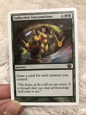 Collective Unconscious 8th Edition NM Green Rare MAGIC GATHERING CARD 1x