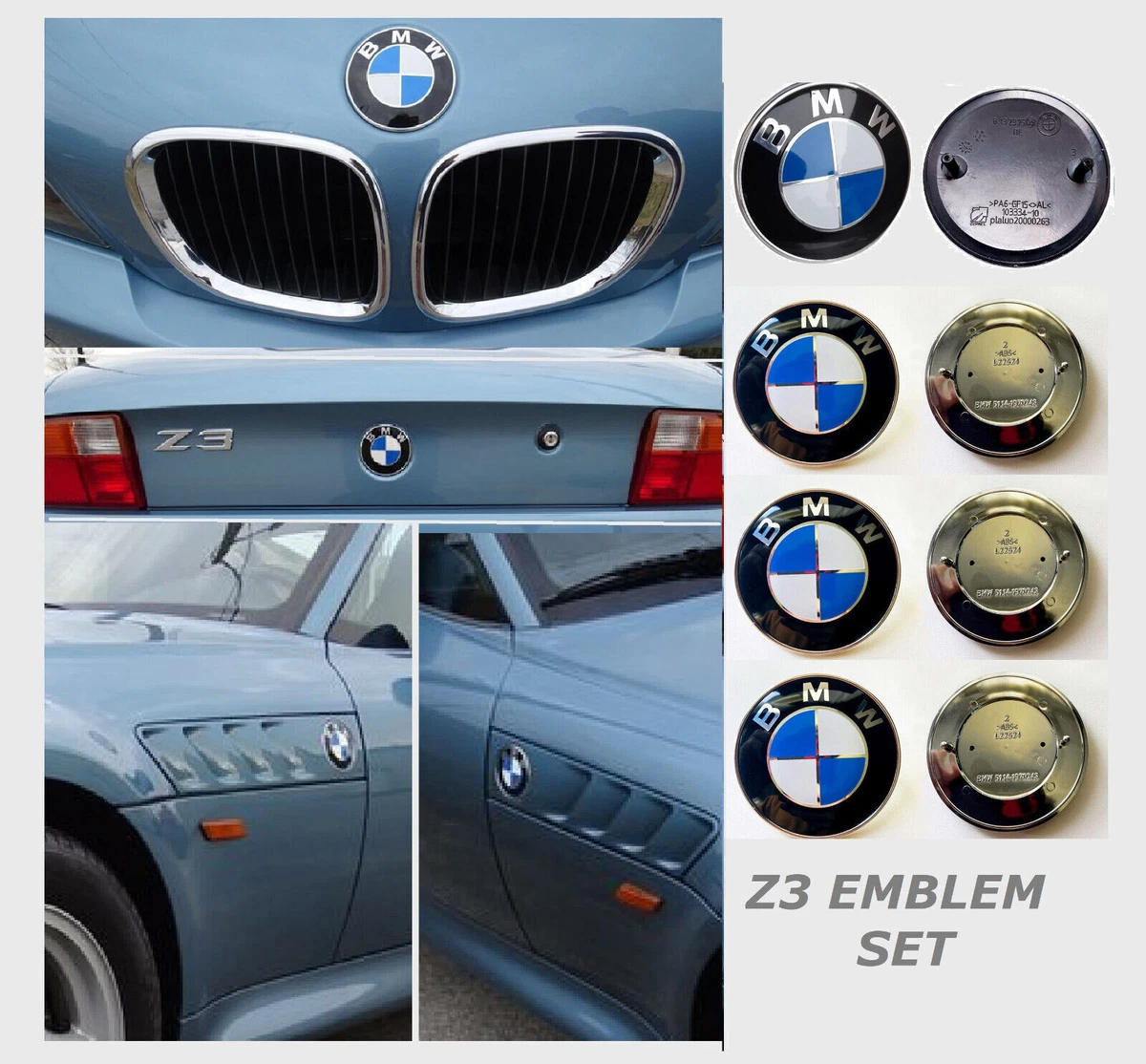 Para Bmw E63 Serie 6 630i 640i Rejilla M Negra Brillante | Meses Sin