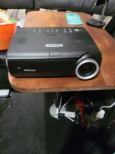 Infocus IN35 DLP Ultra Portable Projector, Works Great!power cable but no remote - Picture 1 of 5