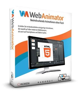 Incomedia WebAnimator Vollversion DVD-Box Animationsprogramm für Windows Neu - Bild 1 von 6