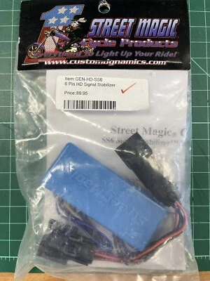 Custom Dynamics FL Signal Stabilizer GEN-HD-SS6 FITS HARLEY STREET / ROAD GLIDE - Image 1 of 4