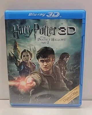 Harry Potter and the Deathly Hallows Part 2 (3D Blu-ray) Movie 2-Disc Set - Image 1 of 3