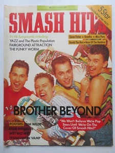 Smash Hits 10.08.1988, Yazz, Brother Beyond, Climie Fisher, Kylie Minogou, Wilde - Bild 1 von 3