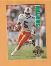 Kevin Williams Miami Hurricanes 1993 Classic Four Sport #123 Dallas Cowboys 3Z