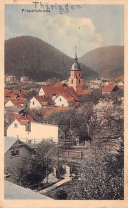 Vista De La Ciudad Friedrichroda Turingia Tarjeta Postal AK 1913 - Imagen 1 de 2