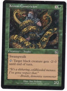 Krosan Constrictor Torment #129 Magic The Gathering 2002 MTG Single - Picture 1 of 2