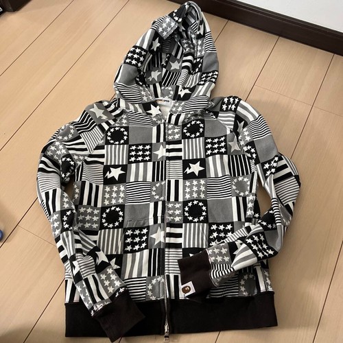 A BATHING APE (BAPE) Giacca con cappuccio BATHING APE BAPE Star STA modello generale da uomo taglia XXS da JP