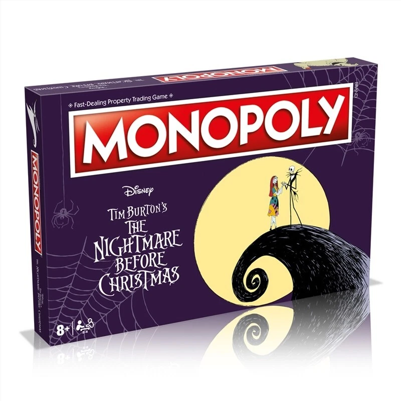 Monopoly - Nightmare Before Christmas Edition BOARD GAME - image 1 of 1