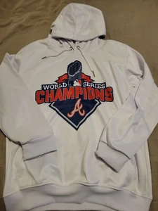 Atlanta Braves 2021 MLB World Series Champions Hoodie Brandneu Größen Small-XL - Bild 1 von 5
