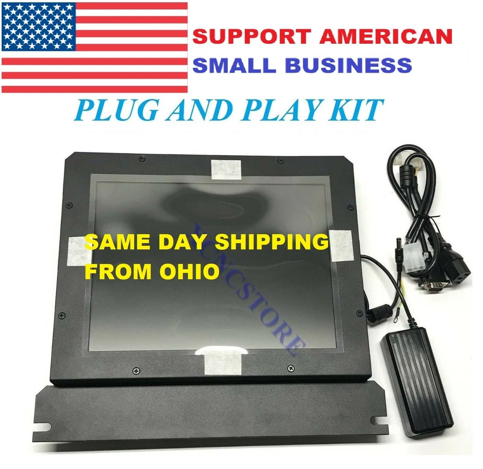 PLUG AND PLAY LCD MONITOR DISPLAY For Mitsubishi C-5470NS AND Mazak C-5470 CRT