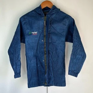 Frogg Toggs Jacket Kids Youth Large L Blue Polly Woggs Rain Full Zip Waterproof - Picture 1 of 4