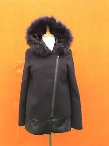 Wayne Cooper  hooded , winter coat. Black colour. Size 8-10. New