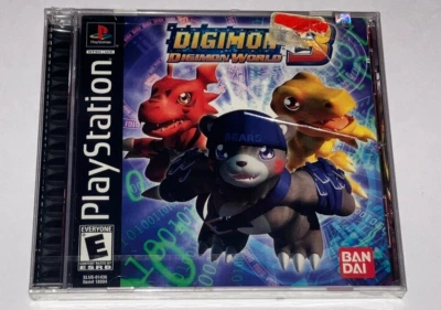Digimon World 3 (Sony PlayStation 1, 2002) NEW - Image 1 of 4