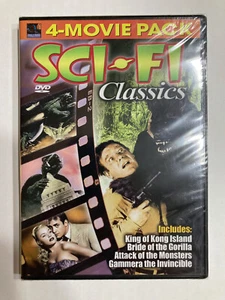 4-Filme Sci-Fi: King of Kong Island, Braut des Gorillas & 2 weitere (DVD) NEU - Bild 1 von 2