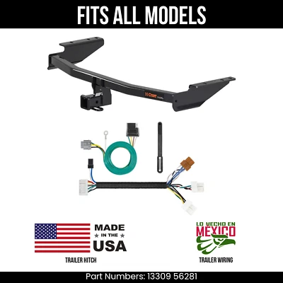 Enganche de remolque Nissan Pathfinder 17-20 + cableado de 4 vías para todos los modelos remolque de corte Foto 1 de 4