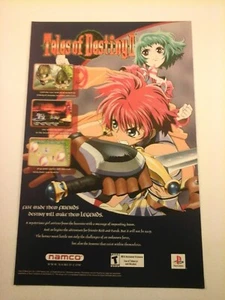 Pubblicità Stampa Videogiochi 2001 - Tales of Destiny II 2 - PS PLAYSTATION NAMCO - Foto 1 di 1
