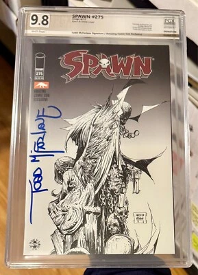 Spawn #275 PGX 9.8 (Image 2017) Amazing Comic-Con Signed By Todd Mcfarlane! RARE - Image 1 of 4