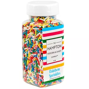Rainbow Sprinkles Jimmies Sprinkles for Cake Decorating, Cake Sprinkles 3.17 - Picture 1 of 11