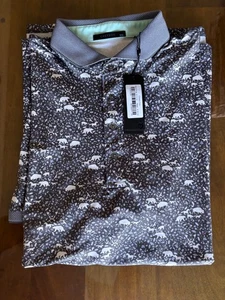NWT MEN'S GREYSON BUFFALO SOLDIER POLO, SIZE: 2XL, COLOR: MATTERHORN (M30) - Picture 1 of 3