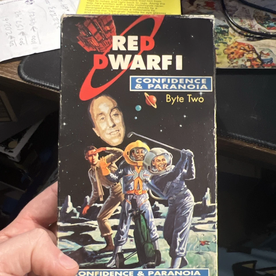 Red Dwarf I Confidence & Paranoia Byte Two (VHS, 1988, BBC)  - Image 1 of 4