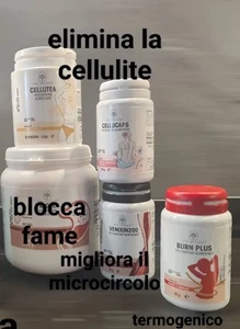KIT ETNA WELLNESS INTEGRATORE PERDI PESI SBLOCCA PESO. Pacchetto Completo - Foto 1 di 1