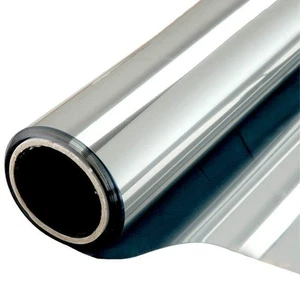 Window Film One Way Mirror Film Privacy Static Non-Adhesive Decorative Heat C... - Picture 1 of 7